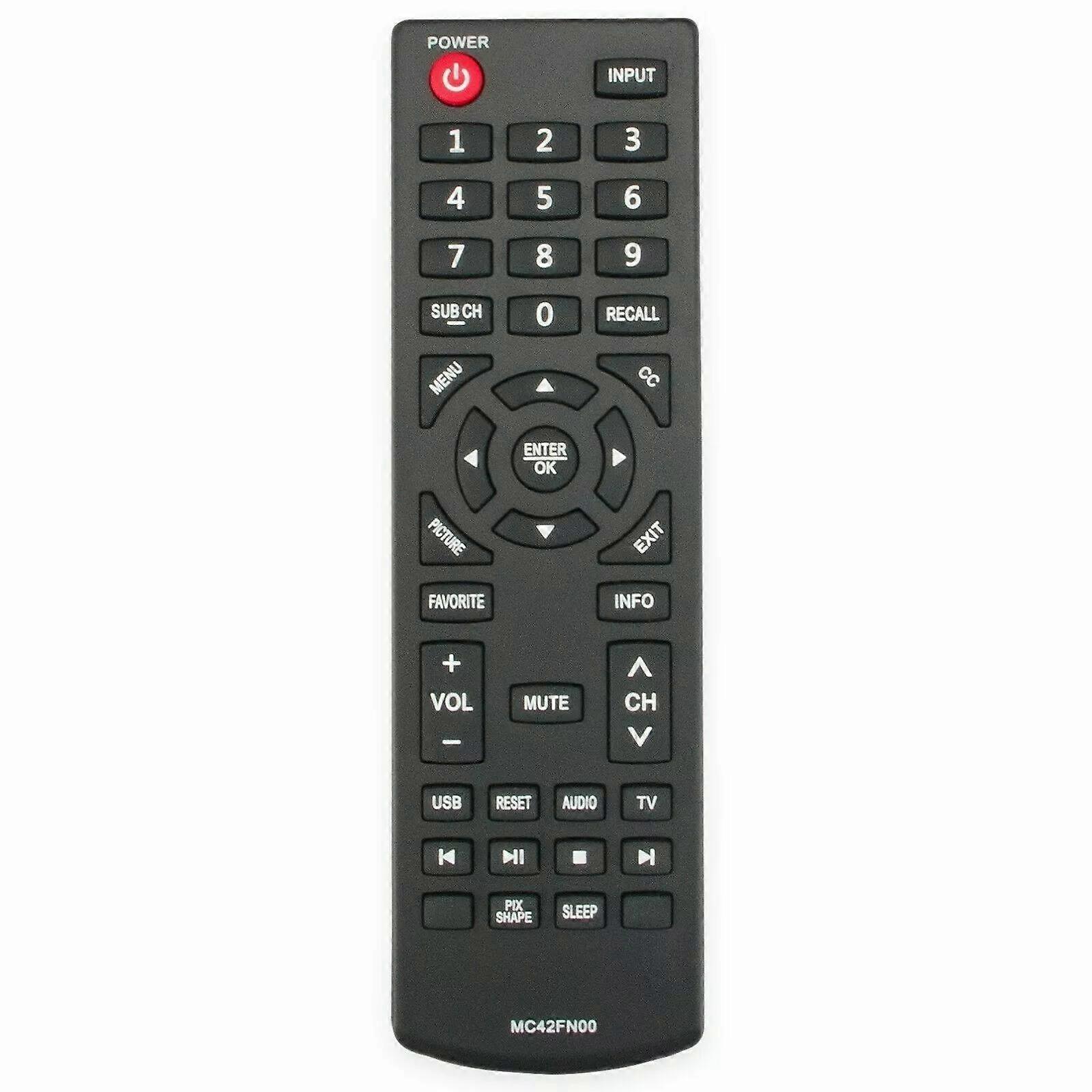 New MC42FN00 For Sanyo LCD TV DVD VCR Remote Control FW24E05T FW32D25T FW42D25T