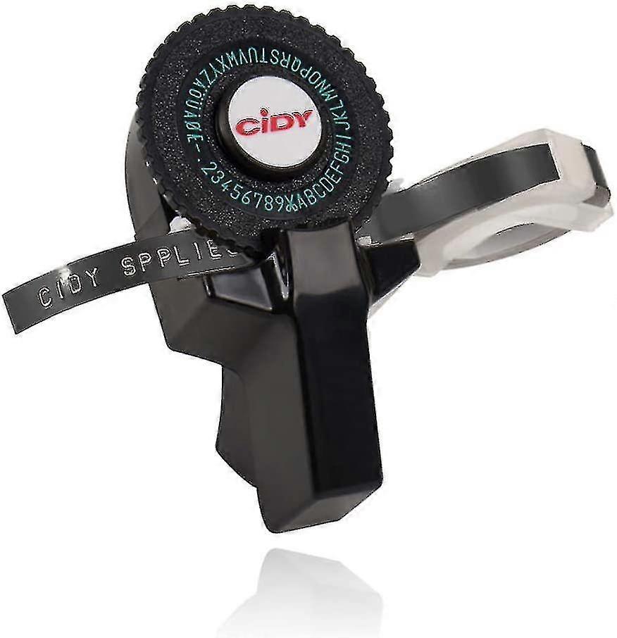 Mini Label Printer, Label Embossing Device With 2 Rolls, Portable Small Hand Label Printer For Home