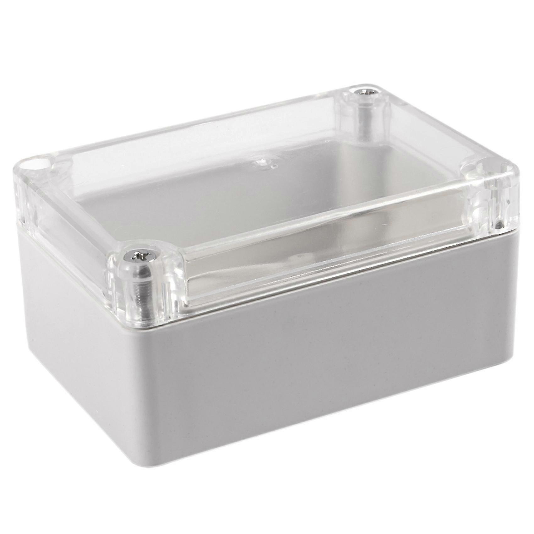 Genomskinligt lock i plast för elektronisk projektkoppling 100 x 68 x 50 mm