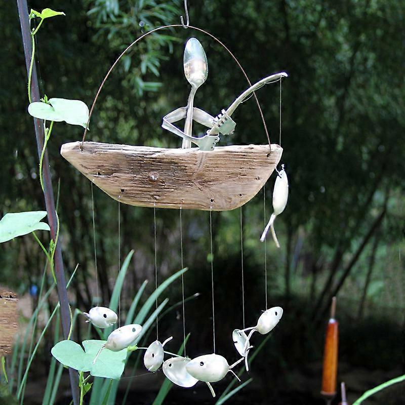Spoon fish wind chime