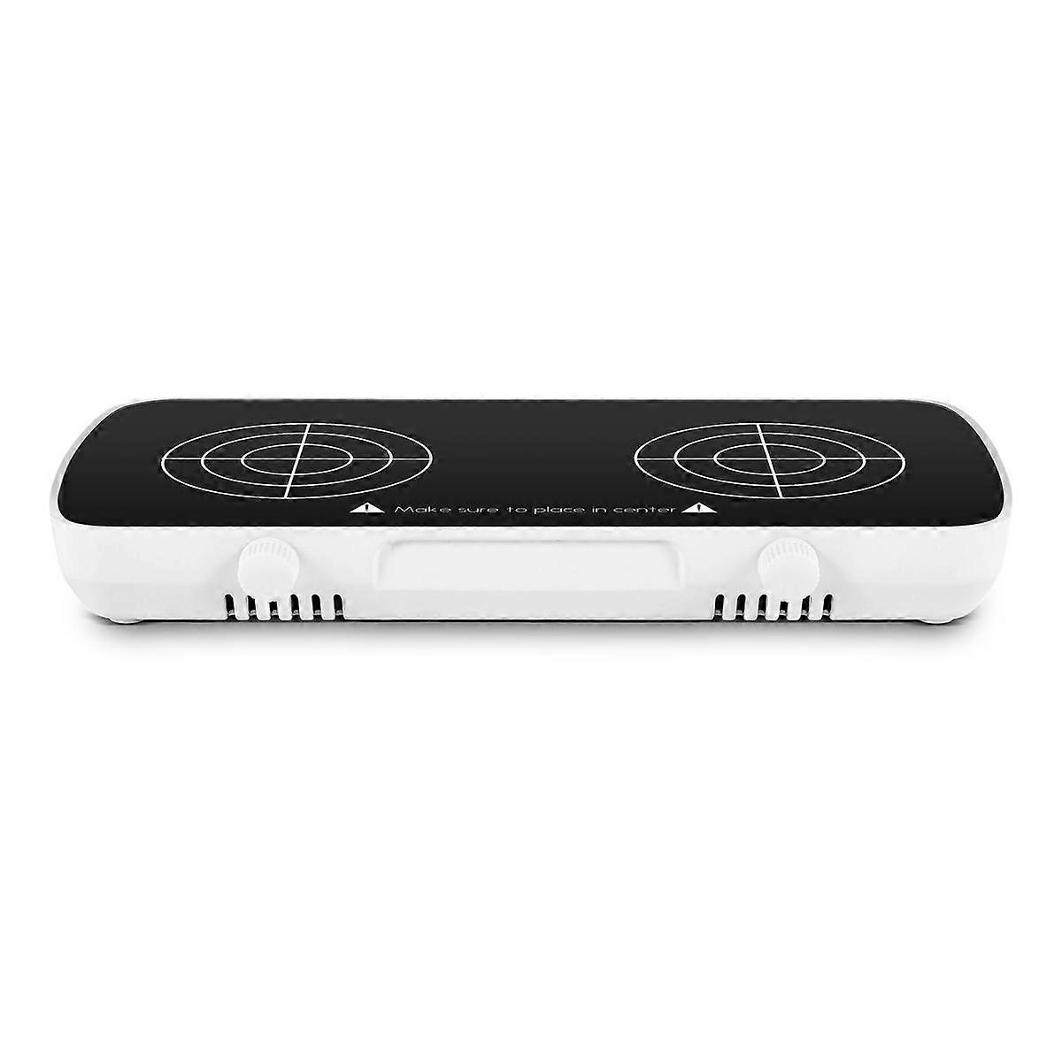 Mini Magnetic Stirrer with Stir Bar,2 Working Panel Lab Mixer,1L+1L Capacity,0-4000RPM Adjusat Spee