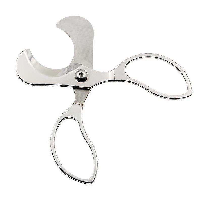 cigar shears stainless steel silver1pcs