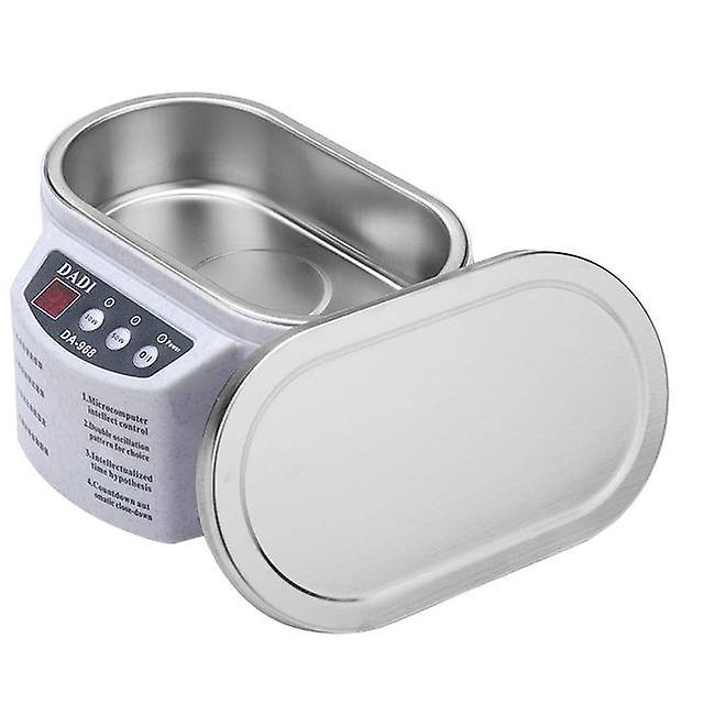 Mücevher Temizleme İçin 600Ml Ultrasonik Temizleyici Banyosu Gözlük Devre Kartı Akıllı Kontrol 30 / 50w