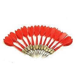 12 Pack Red Metal Tip Brass Balloon Darts