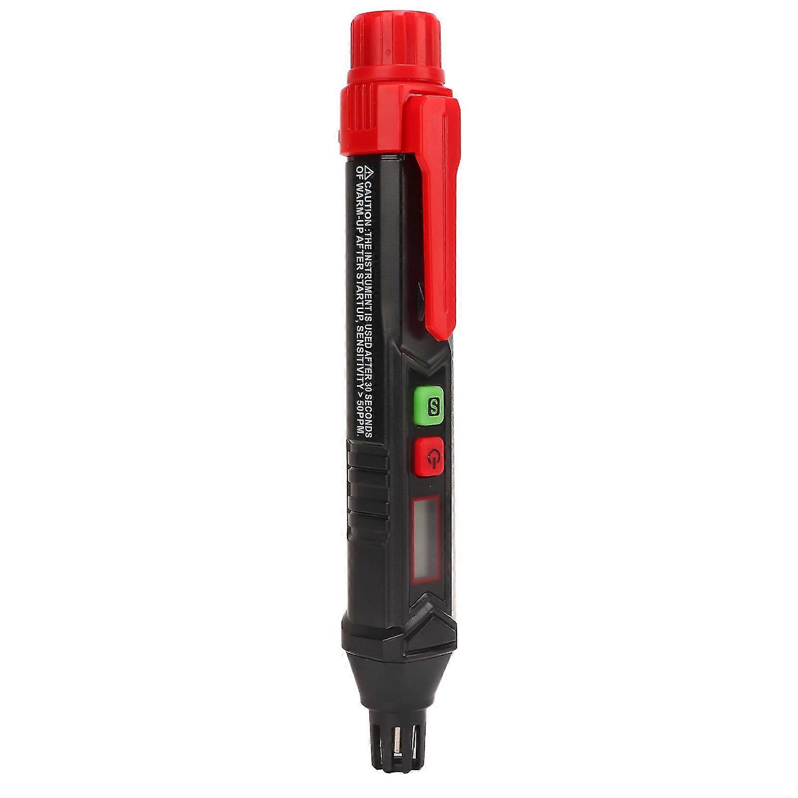 Pen Type Gas Leak Detector Double Alarm Sensitive Portable Easy Operation Combustible Gas Alarm