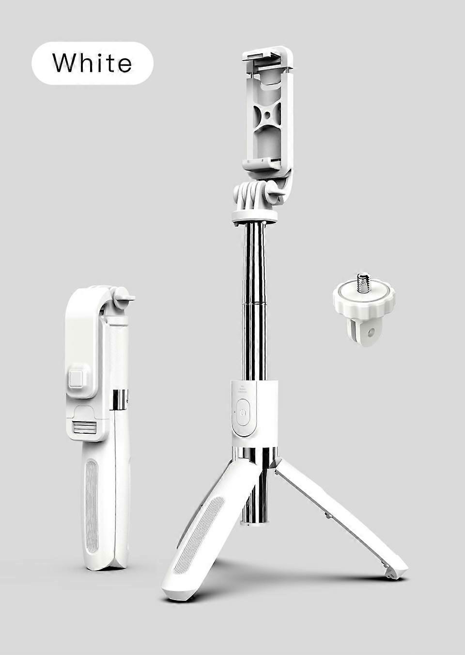 Tongkat Selfie Bluetooth Nirkabel Tripod Tongkat Selfie Multifungsi Dapat Dilipat dengan Remote Control untuk Kamera Action iPhone Samsung