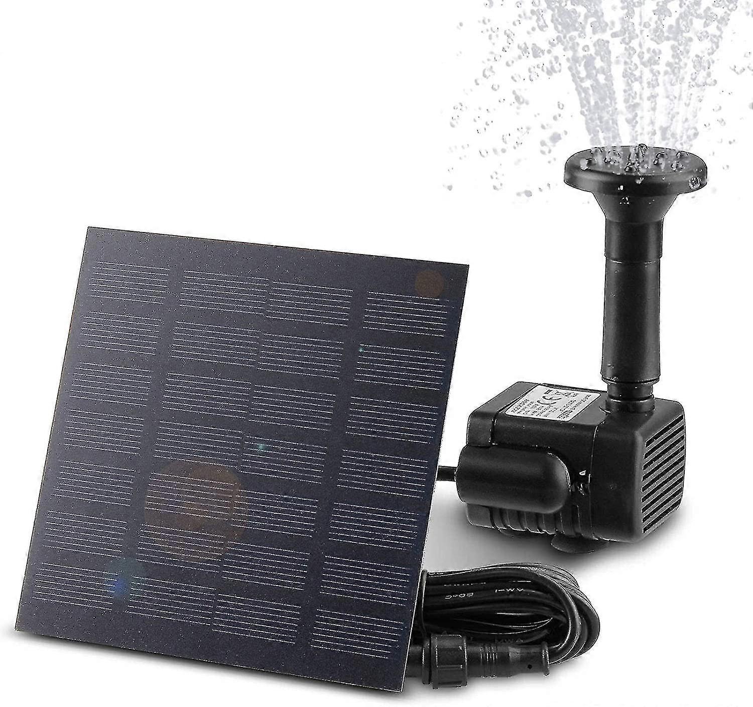 Solar Fountain, Solar Pond Pump