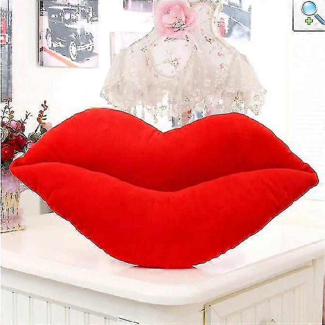 3d Lips Throw Pillows, Smooth Soft Velvet Insert, Cushion For Couch