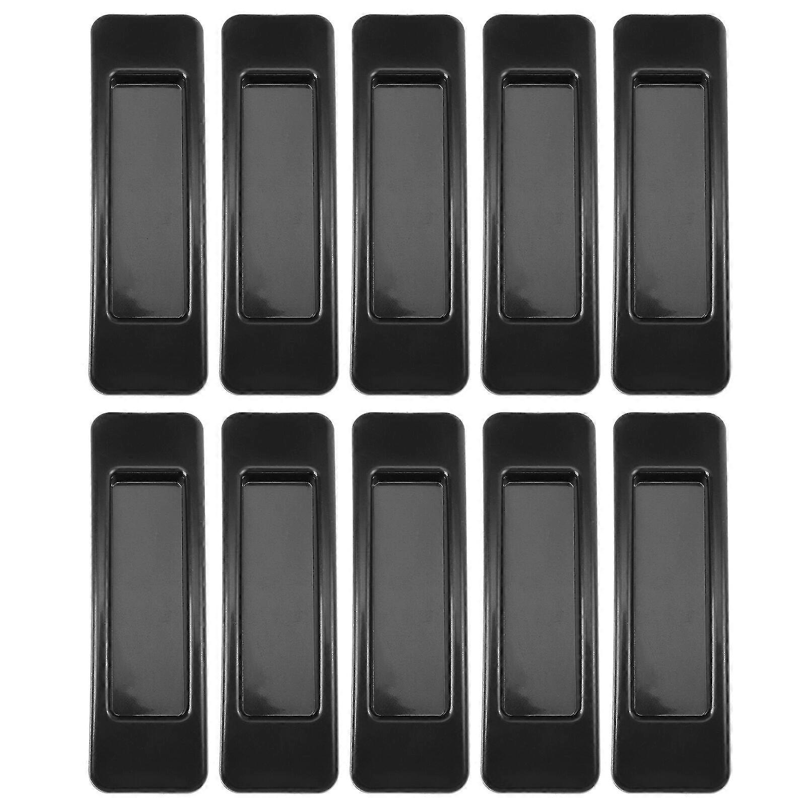 10 Pairs Cabinet Door Knobs Cupboard Knobs Drawer Knobs Self- Stick Door Handles Plastic Door Handle Self Adhesive Knobs