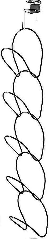 Hat Rack Iron Cap Rack With Self Adhesive Hook, Stackable Chain Rack For Storage