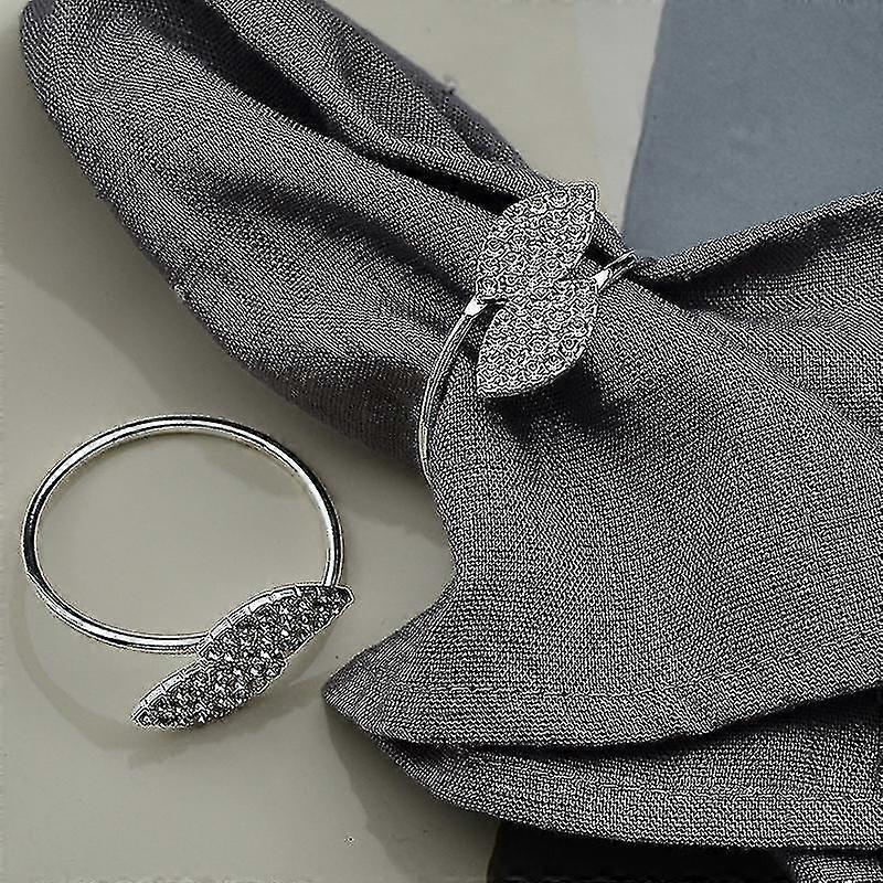 Servettringar, förpackning med 10 för bröllopsmiddagsbord