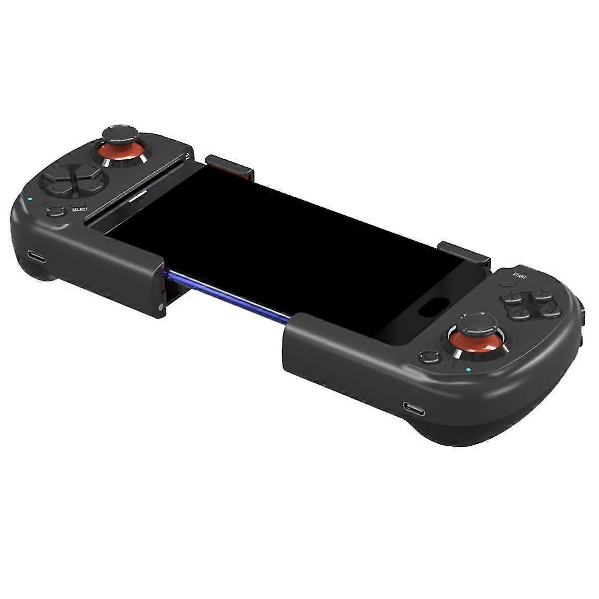 061 Wireless Left Right Split Game Controller Bluetooth Gaming Joystick For Android For Ios Pc-black