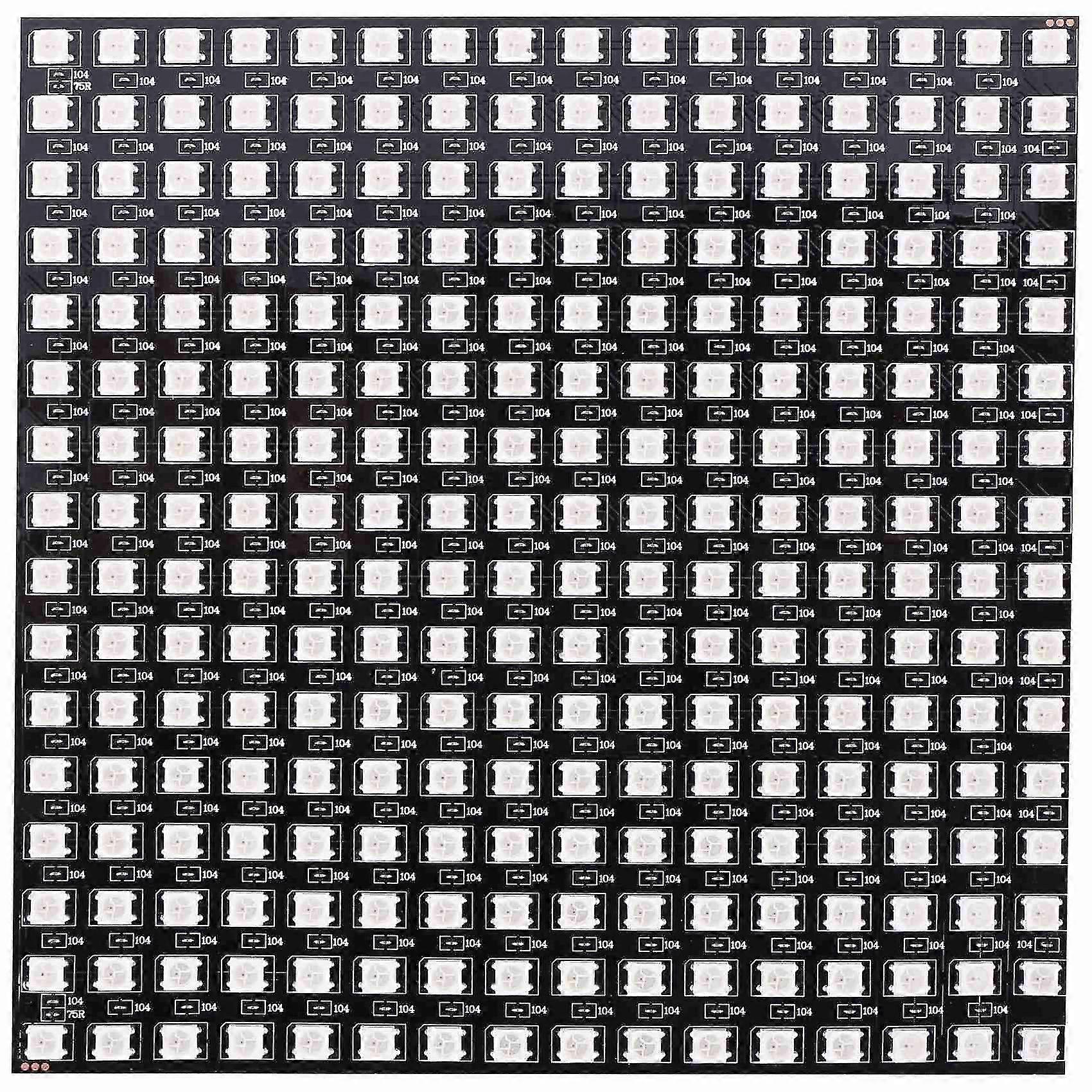 Ws2812b Led Rgb Flexible Pixel Panel 16x16 Individually Addressable Panel Light Led Module Screen