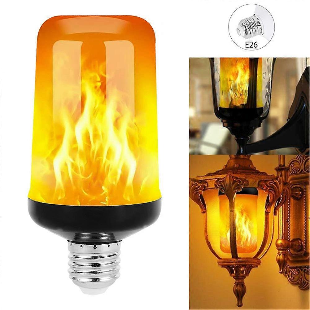 E26/E27/B22 LED Flame Light Bulbs Burning Fire Effect Lamp Bulb Party Home