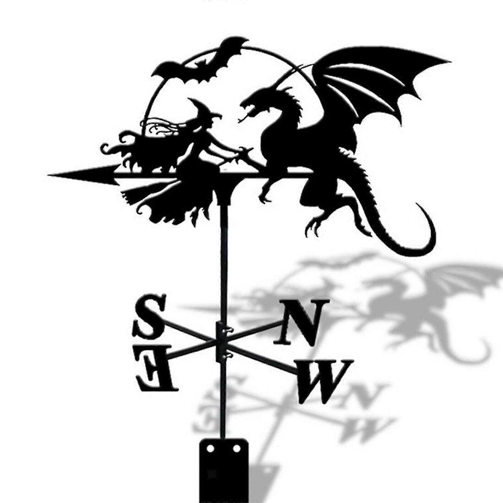 Retro Weather Vane Farm Weather Vane Wind Direction Indicator Witchdragon