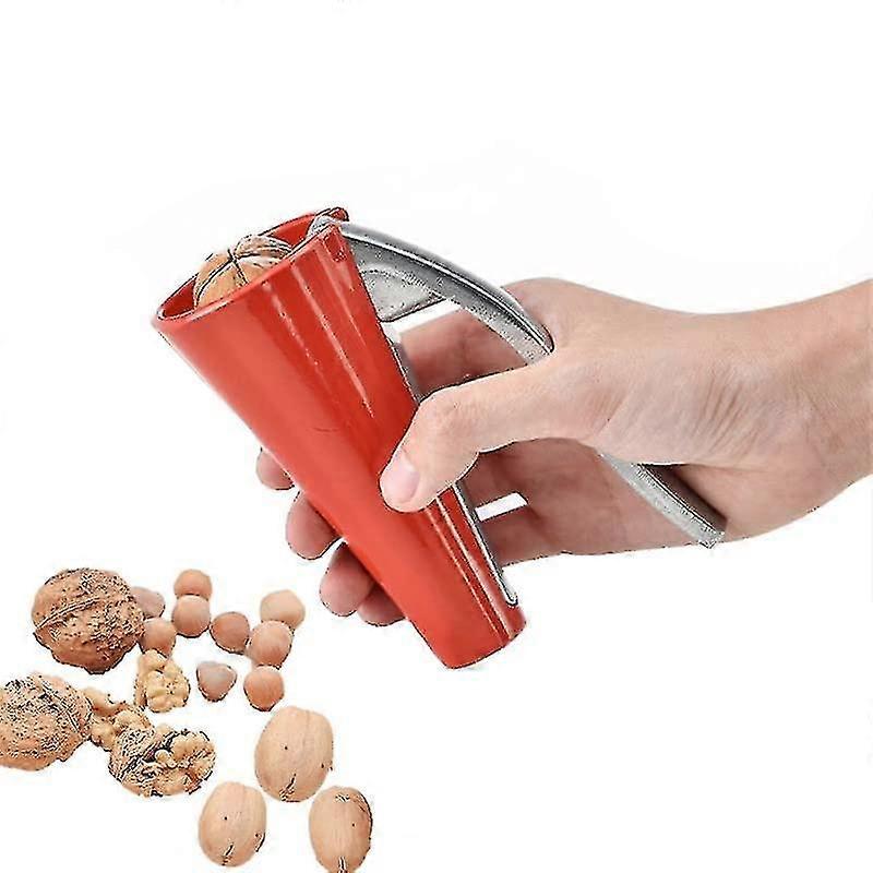 Nutcracker,nut Cracker Sheller Plier With Handle, Nut Opener Tool For Walnu