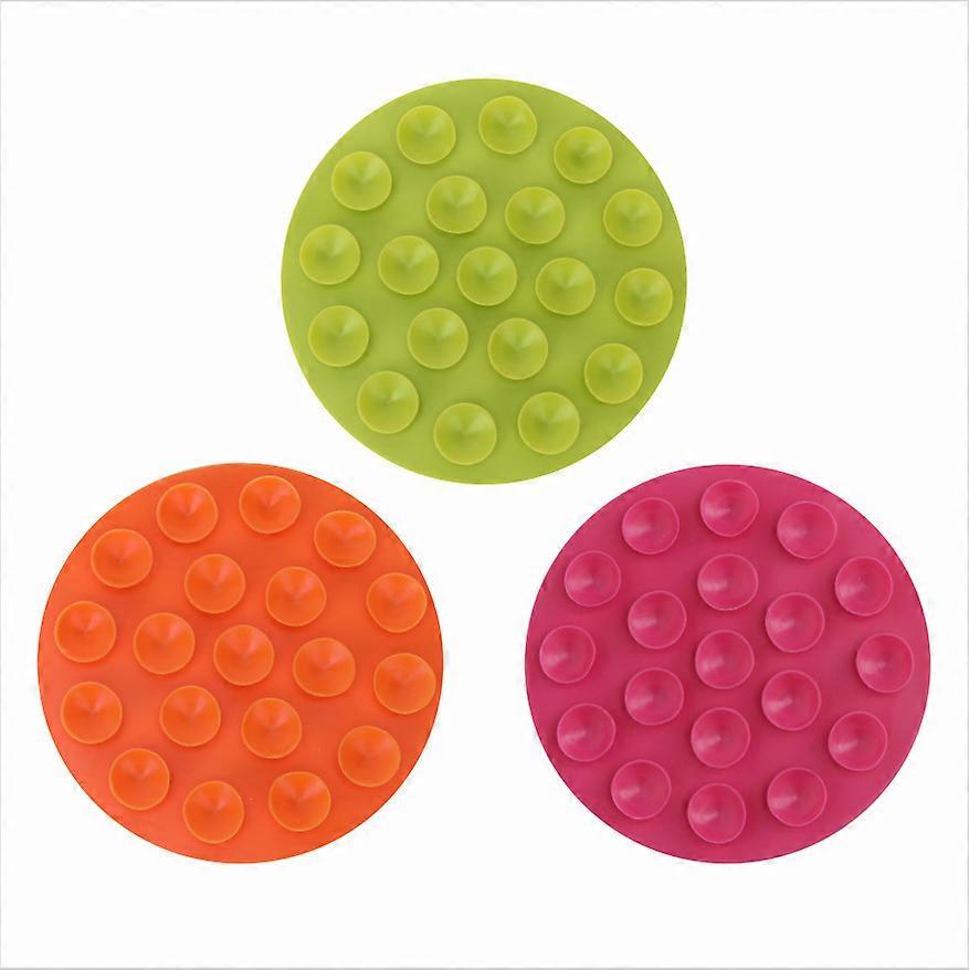 Double-sided strong children's suction cup placemat, tableware fixed mat, baby eating tabletop non-slip mat, 3 pieces