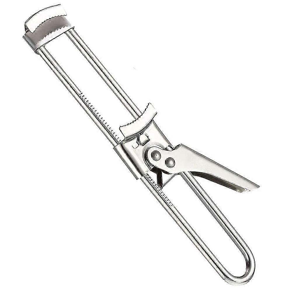 Stainless Steel Adjustable Jar & Bottle Opener, Multifunctional M