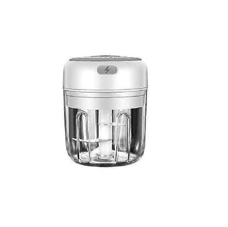 Electric Garlic Chopper, Mini Portable Veggie Chopper, 250ML Garlic Grinder Masher Onion Chopper