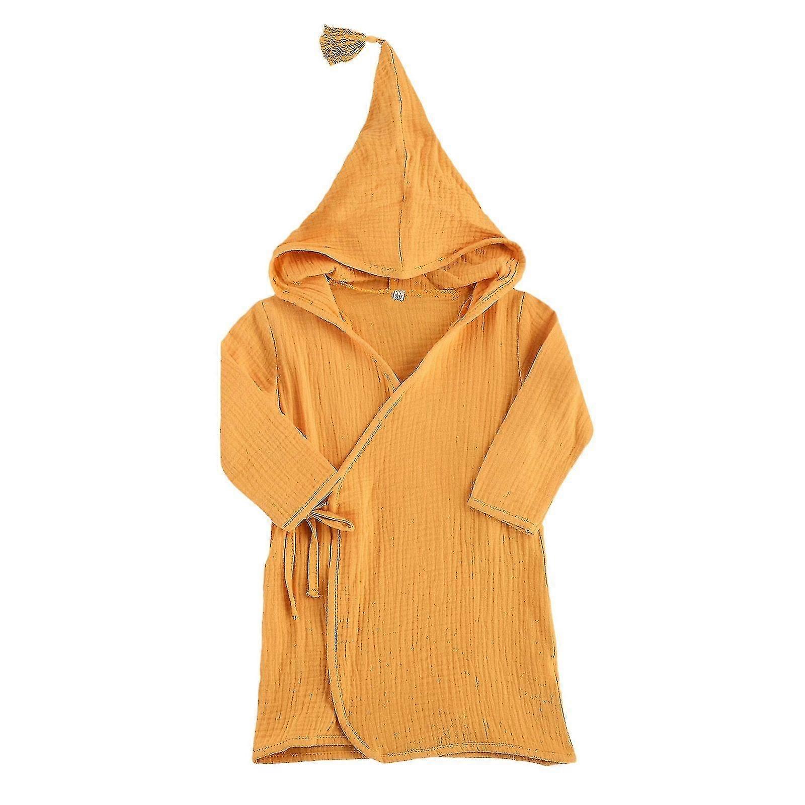 Children Long-sleeved Bubble Cotton Bathrobe Z
