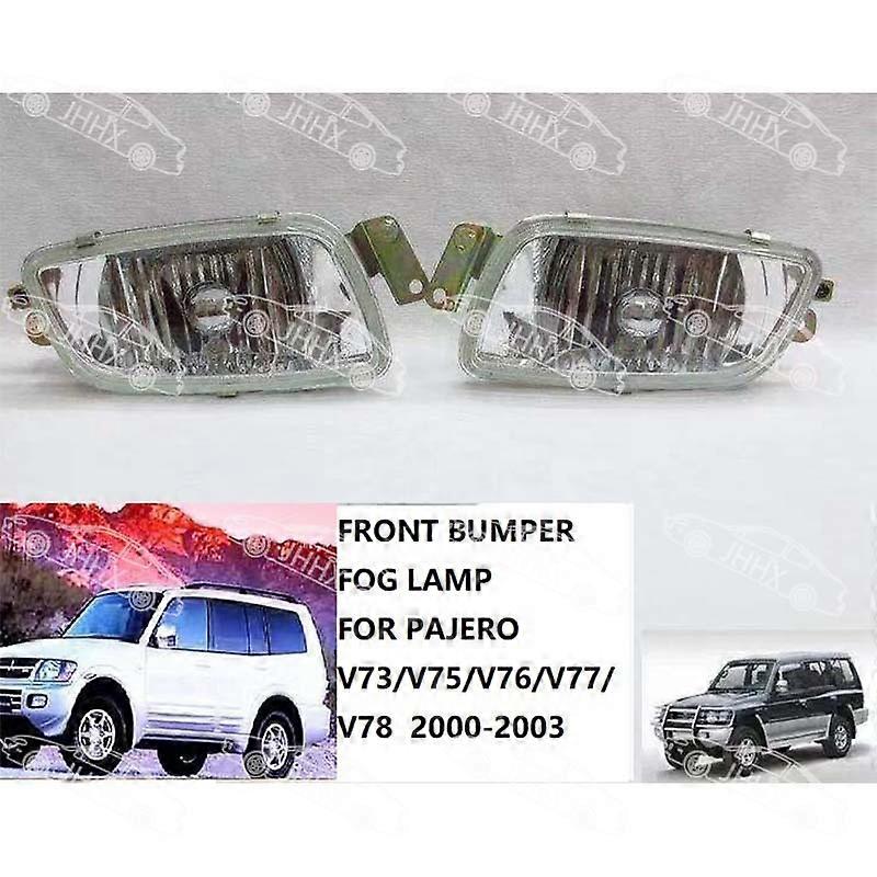 Compatible Pajero V73 V75 V76 V77 V78/2000 2001 - 2003 Fog Lamp Front Anti-Fog Lamp