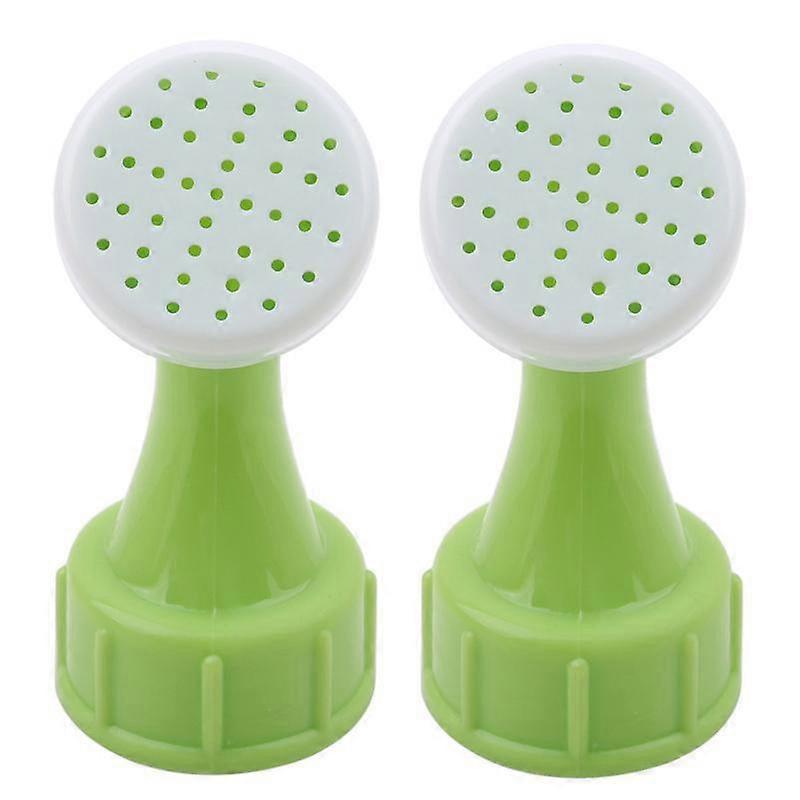 2pcs/bag Garden Spray Watering Sprinkler Portable Waterer Garden Watering Nozzle Tool New (Bottle Not Include)