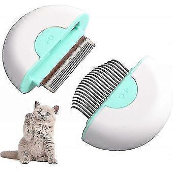 Pet Brush Cat Brush Set Dog Cat Brush do zrzucania i pielęgnacji, grzebień do masażu zwierząt domowych