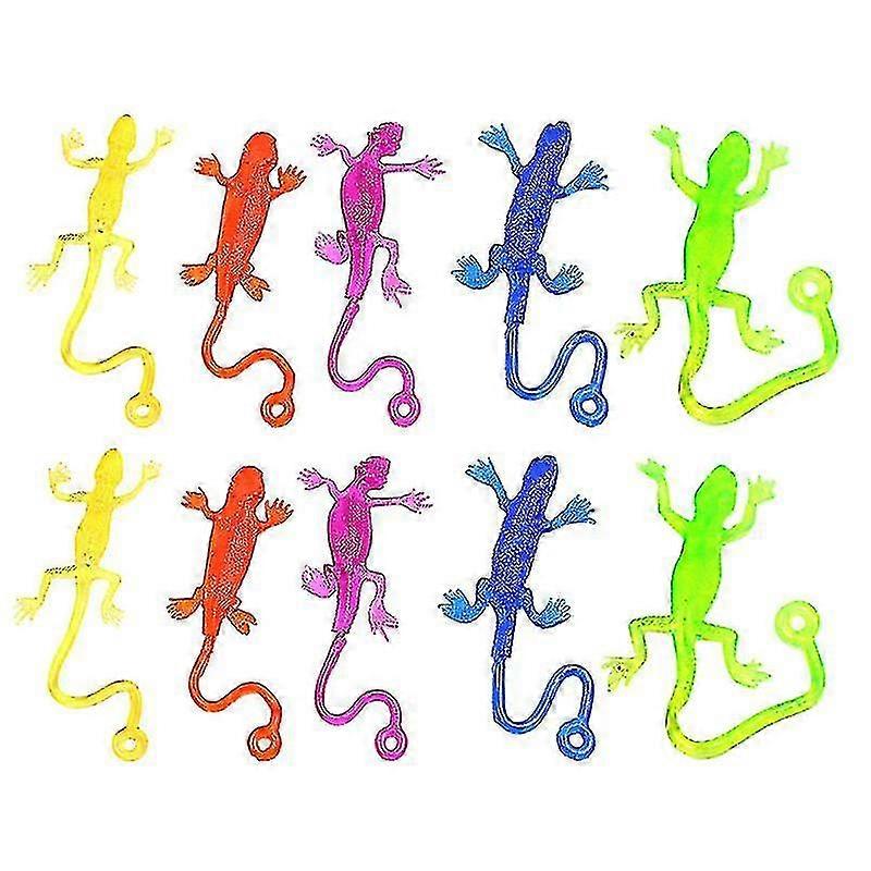25pcs Sticky Lizards Toy