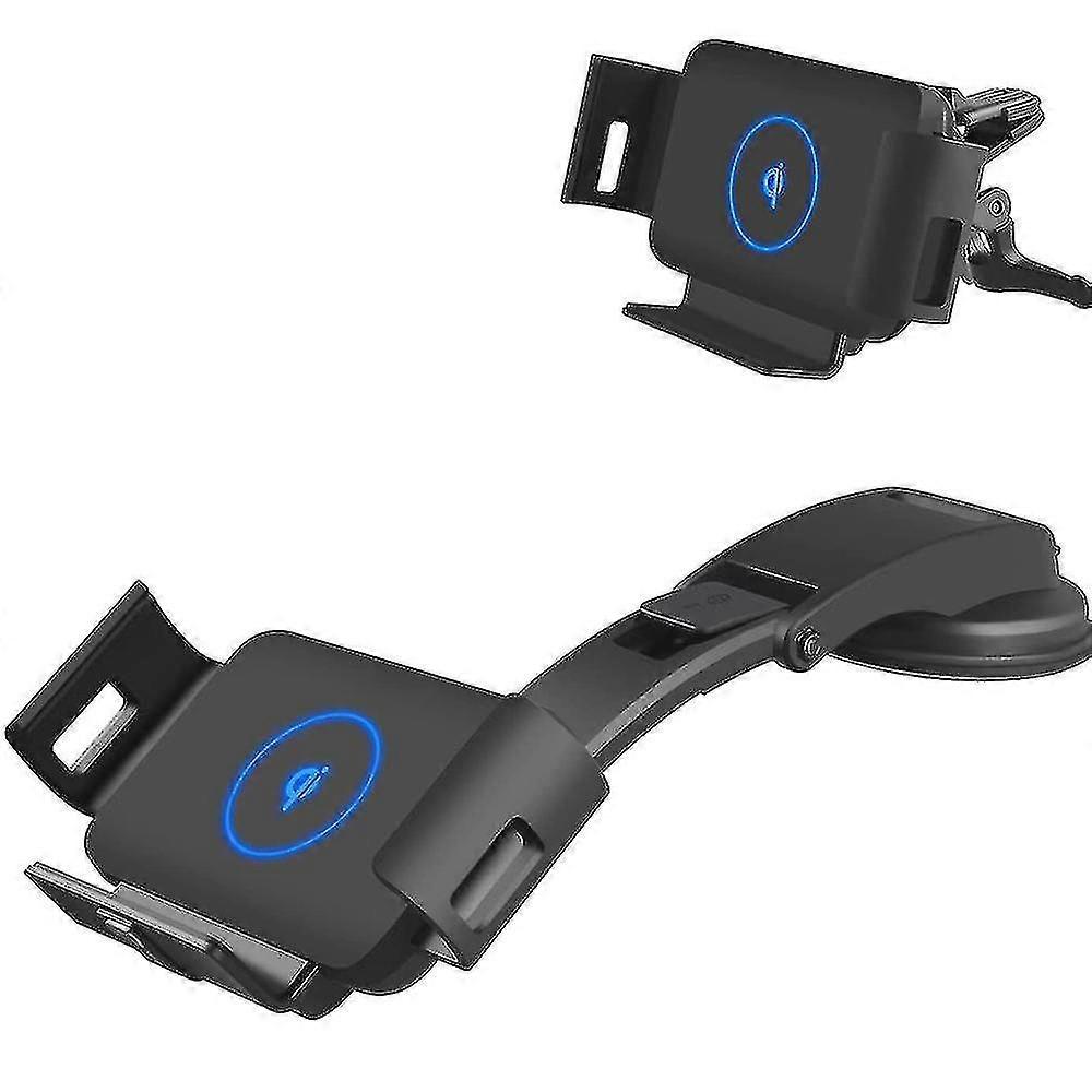 ワイヤレスカーチャージャーマウント、エアベント&ダッシュボード用カーマウントフォンホルダー、ギャラクシーZフォールド3/2/1と互換性があります