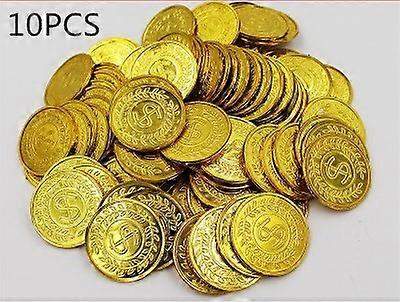 50 جهاز كمبيوتر شخصى البلاستيك بيتكوين الذهب الكنز عملات معدنية الكابتن القراصنة حزب القراصنة الكنز الصدر الطفل الكنز الصدر عملة لعبة لعب المال