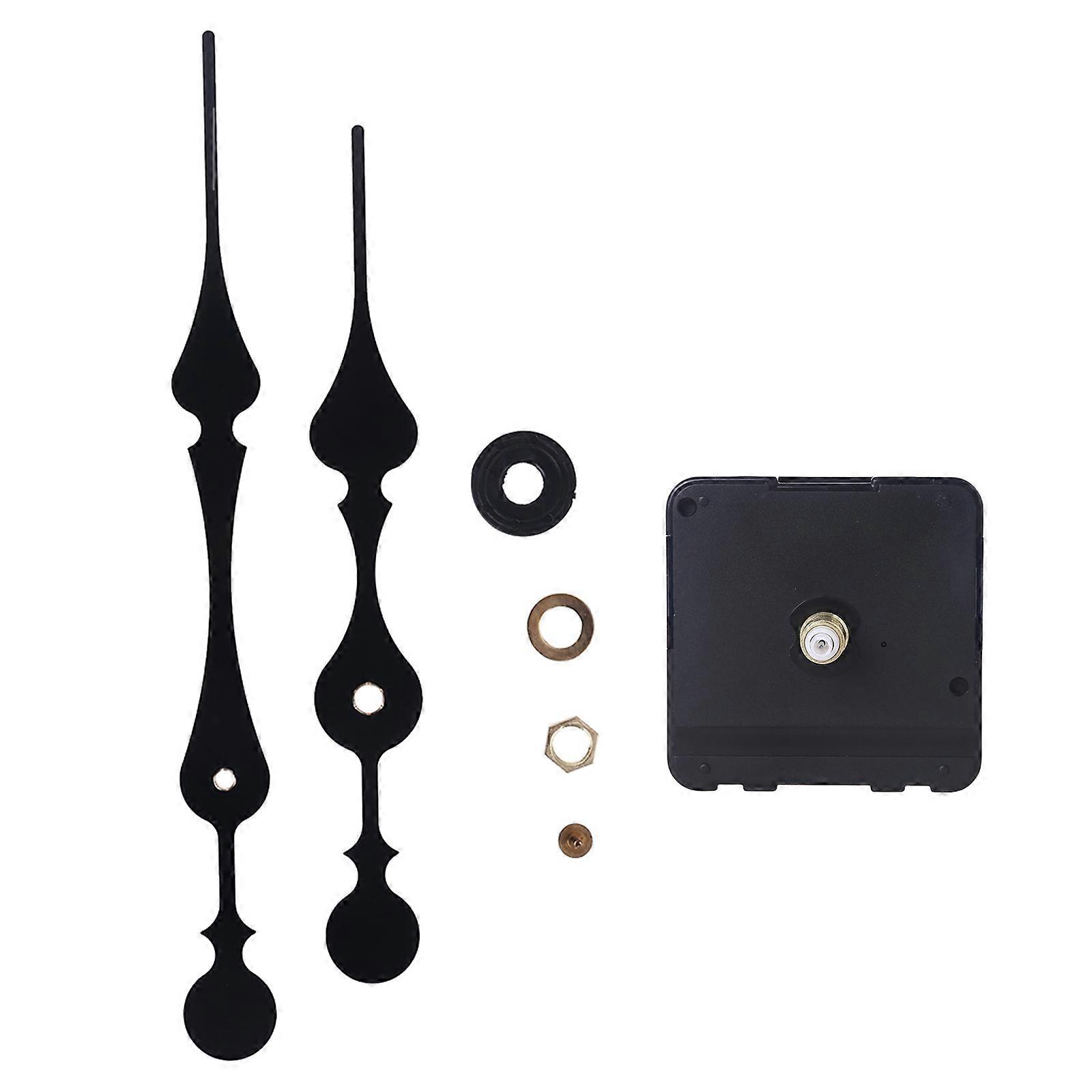 Silent Wall Quartz Clock Movement Mechanism DIY Replacement Repair Kit Hands