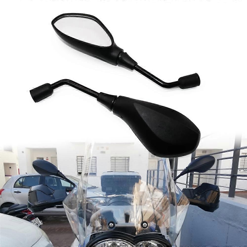 QX Pokhaomin Motorcycle Rearview Side Mirrors Clamp For 10mm Clockwise 1.25mm Thread Pitch for BMW R9T R1200GS R1250GS ADV R NINE T