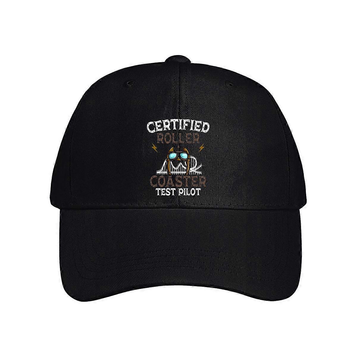 Zertifizierter Achterbahn-Testpilot Baseballkappe