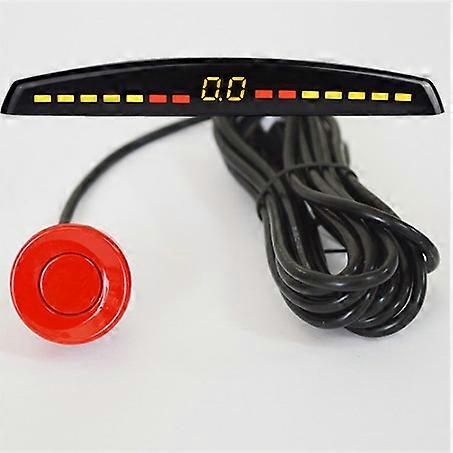Car Parking Sensor Auto Parktronic LED Display Reverse Backup Car Parking Radar Monitor Detector System with 4 Sensors