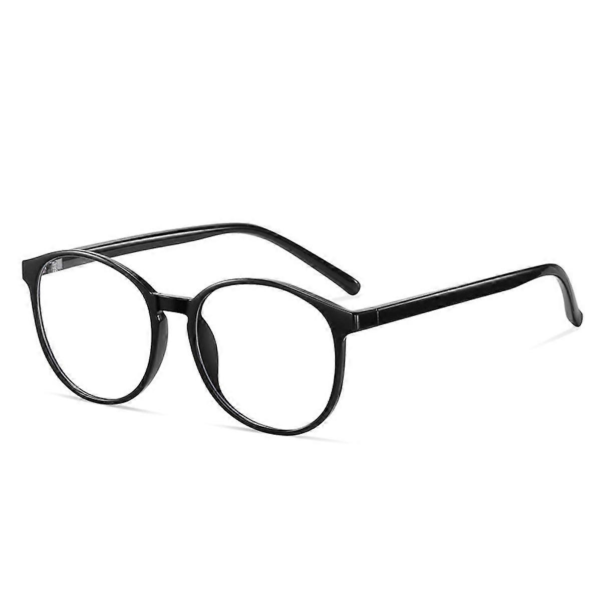 TR90 Light Blue Light Filter Computer Glasses Black Prevent Eye Strain Glasses for Adults
