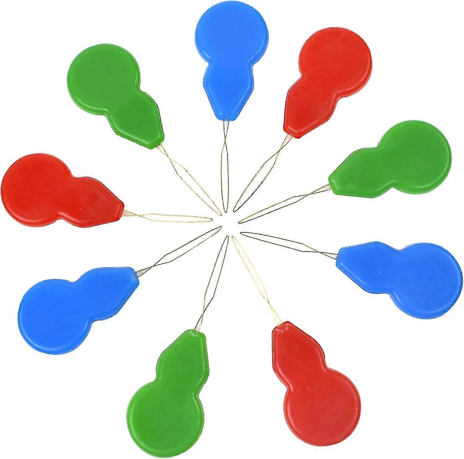 Needle Threaders Automatic Needle Threader,50 Pieces Gourd Shaped Needle Threaders for Hand Sewing a