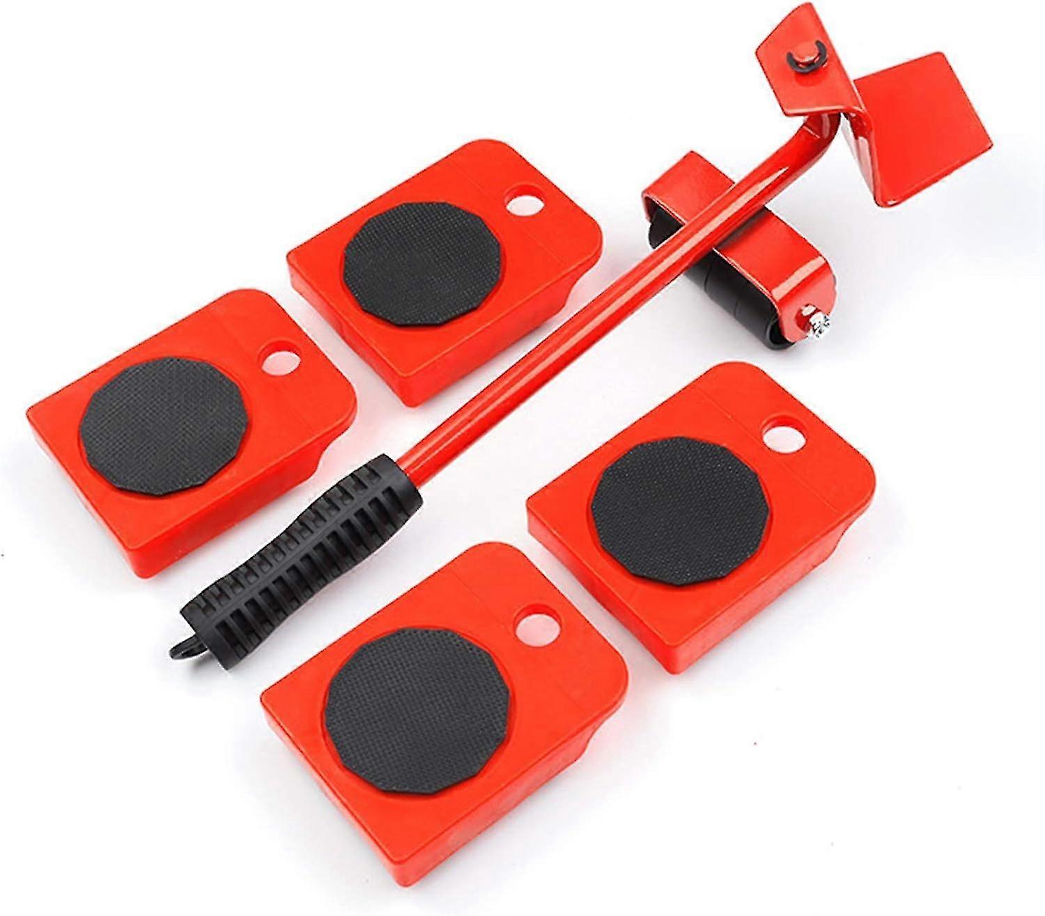 Effortless Heavy Furniture Moving Kit,on Wheels,non-slip Coating,casters For Furniture Up To 150kg Movement And Lifting System