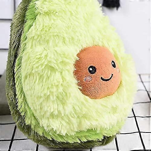 Lindo juguete de peluche de aguacate Mini almohada de comida