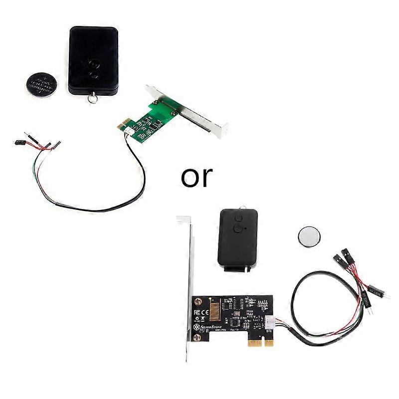 Mini PCI-e Desktop PC Remote Controller 20m Wireless Restart Switch Turn On/OFF