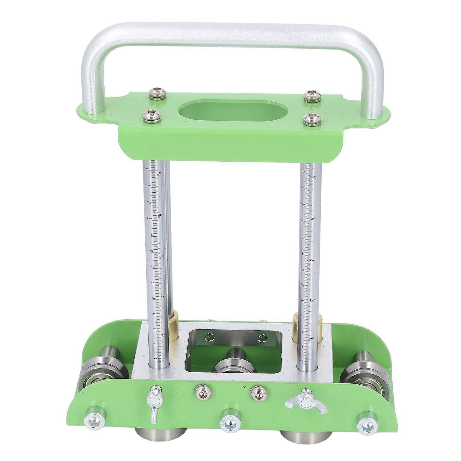 2 Station Manual Sheet Metal Bender Lightweight 0 to 90 Degree Metal Roofing Bending Tool for Kiosks Rain Guards