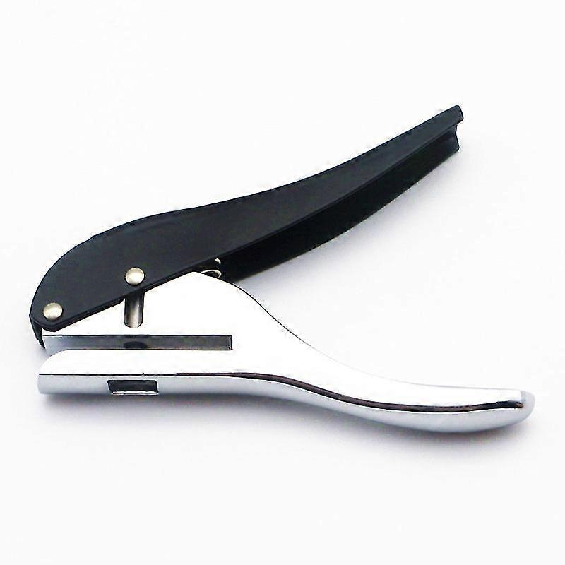 للثقب اليدوي المعدني الثقيل ذو الثقب الدائري: أداة ثقب لبطاقات الهوية ، الشارات ، الصور ، العلامات ، قطر 3 مم (1/8 بوصة)