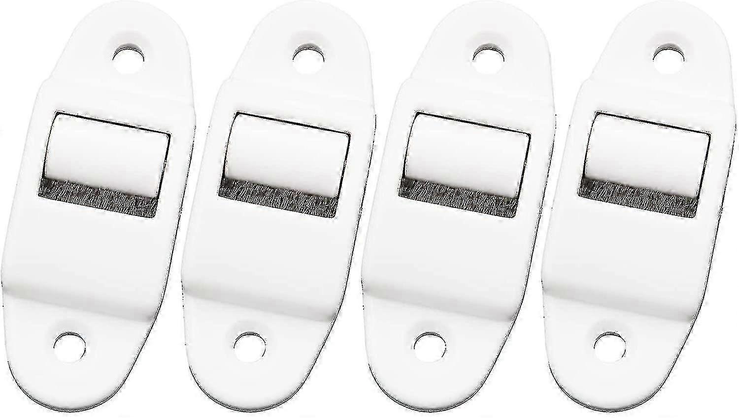 Auspicious-4 Pack Roller Shutter Strap Guides - With Roller And Brush - Mini Strap Guide - 45mm Hole Spacing (roller Up To 24mm Width)