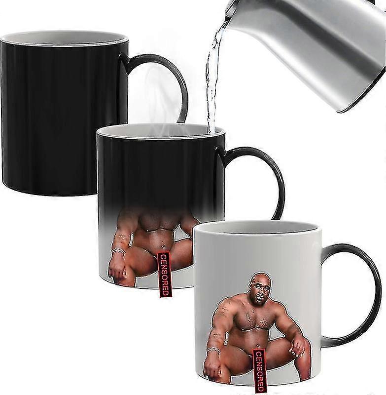 Copo de Caneca de Café com Mudança de Cor, Caneca Mágica Personalizada TAO - MXBC