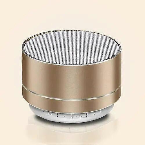 A10 Wireless Intelligent Bluetooth Audio Mini Stylish Cylindrical Aluminum Alloy Speaker Handsfree Subwoofer Stereo Speaker