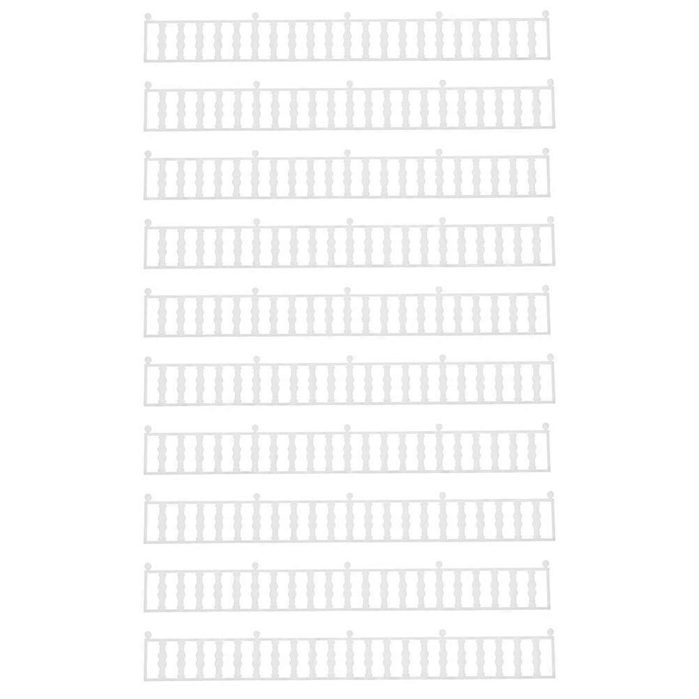 10ks miniatúrnych plotov pre domácich majstrov Mikro ploty krajiny modely pieskový stôl vintage ploty dekory