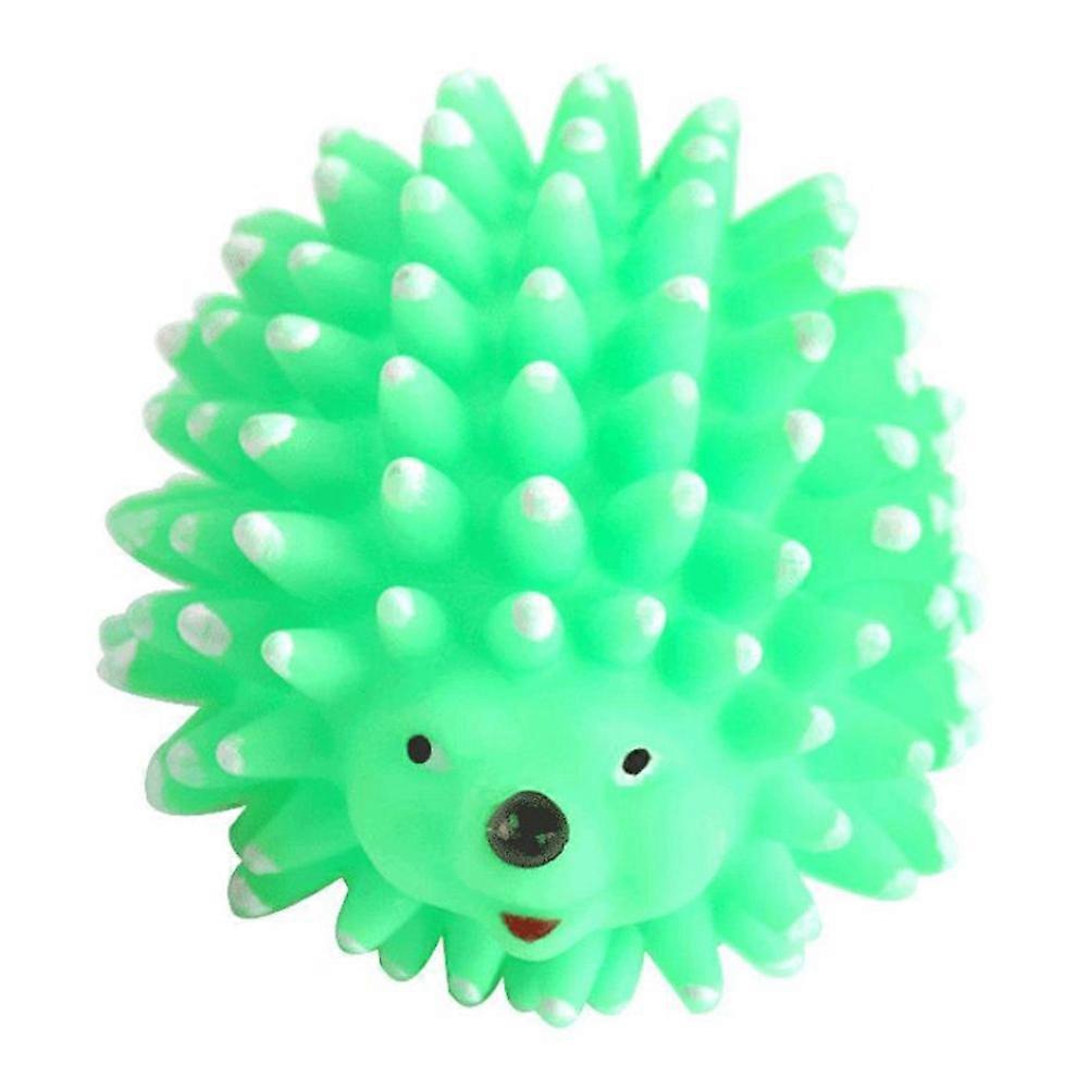 Pet Dog Puppy Cute Hedgehog Shape Doll Interactive Squeaky Chew Play Scratch Toy