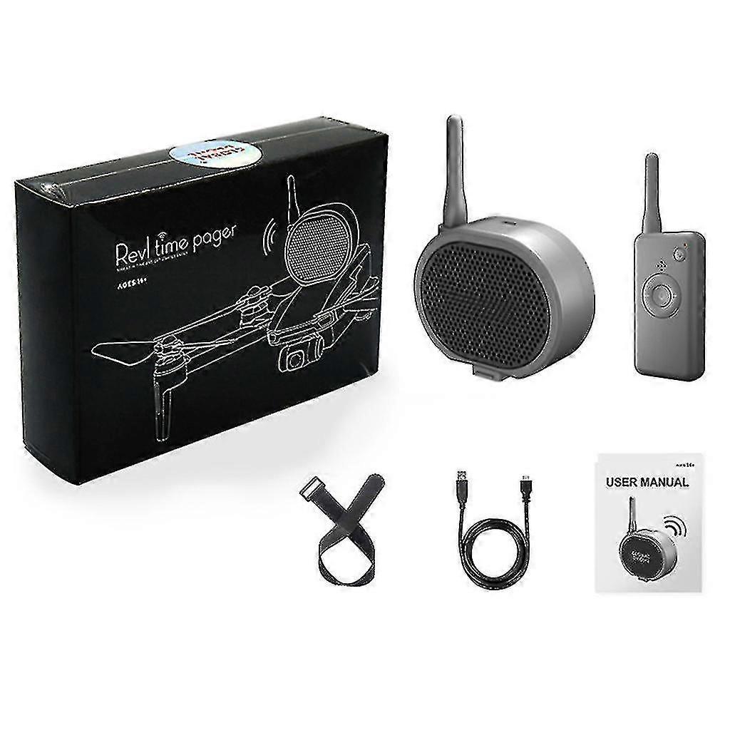 Universal Mini Drone Loudspeaker Real For Time Megaphone Quadcopter Wireless Spe
