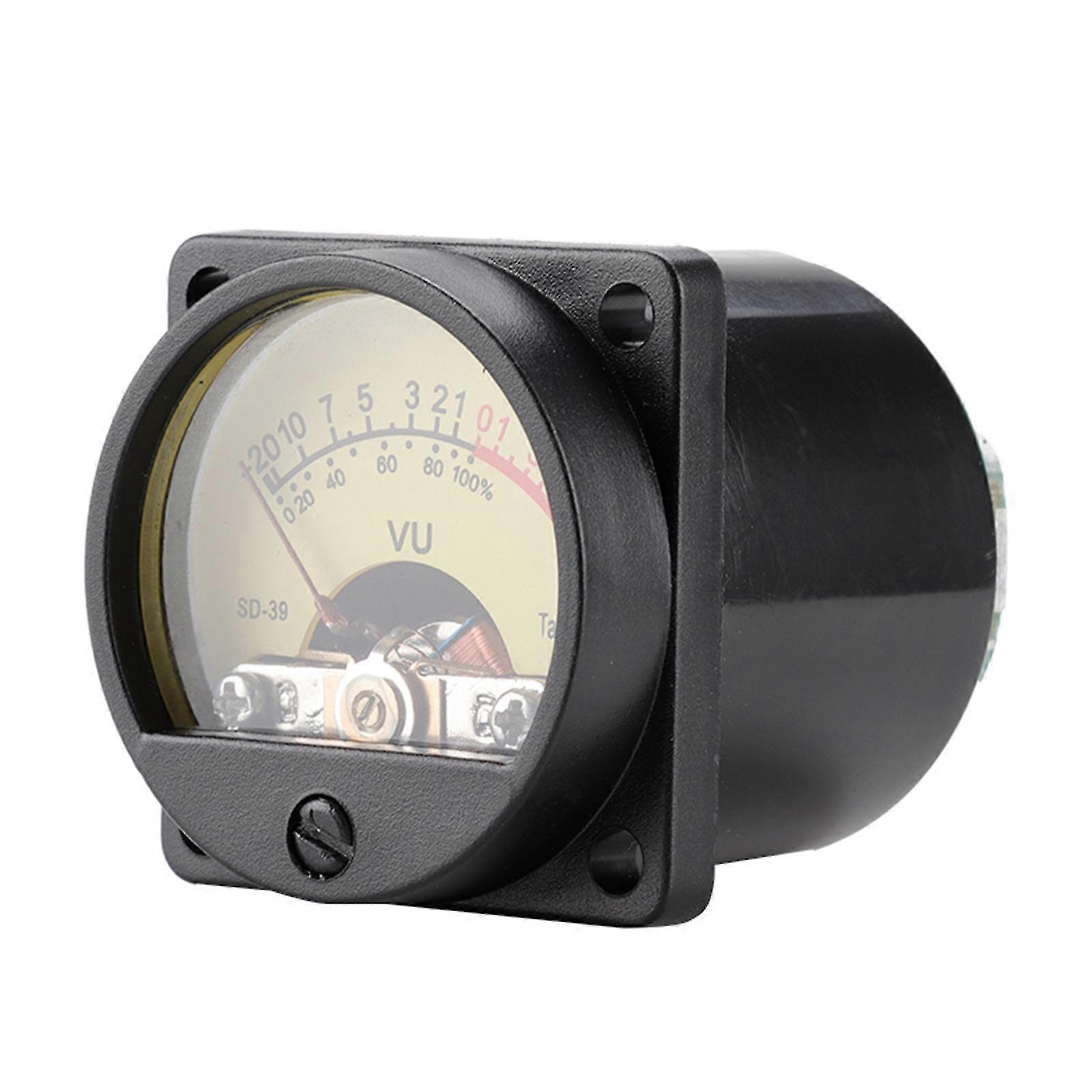 Mini Vu Meter Vu Panel Meter Warm Back Light Recording Audio Level Amp Driver