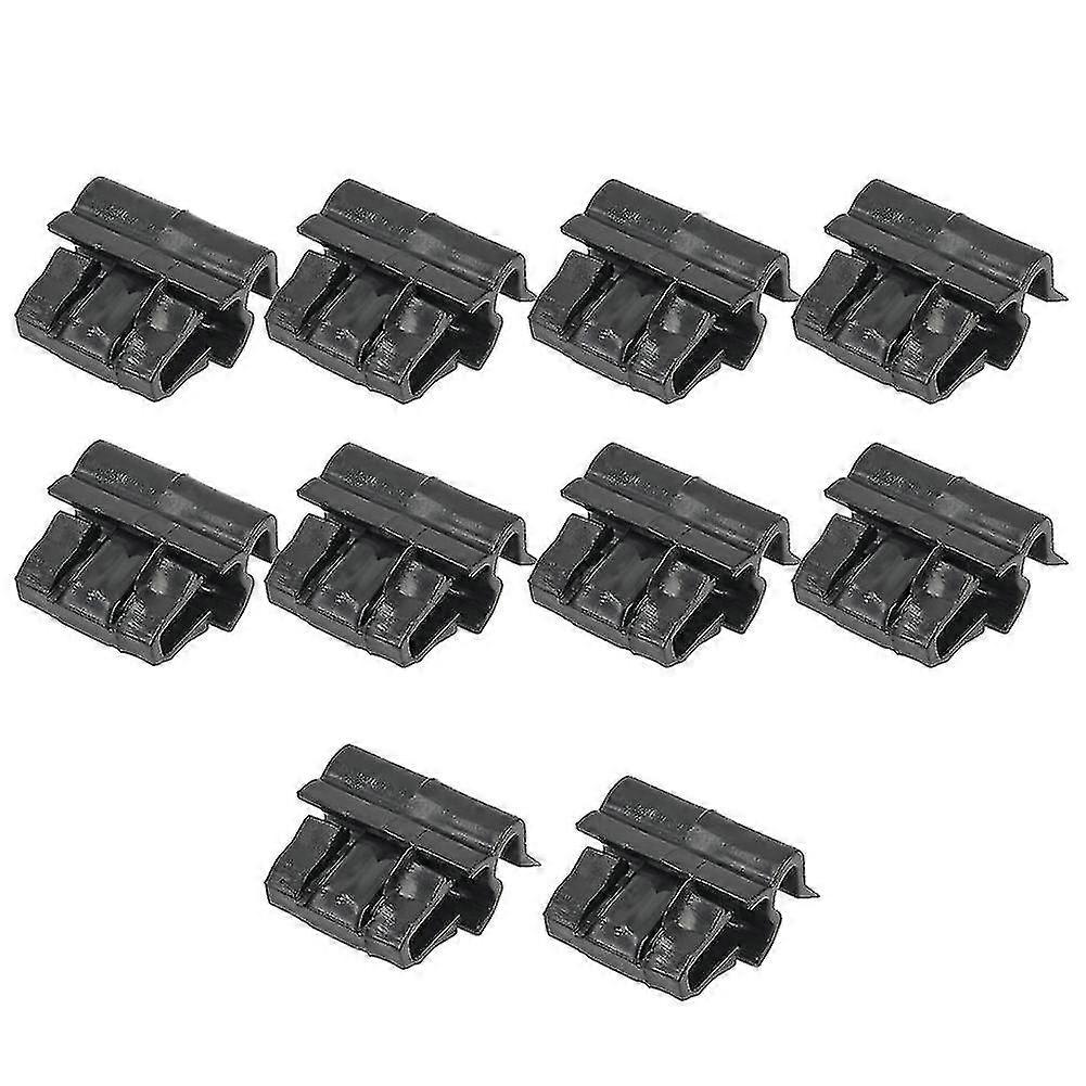10pcs For Model 3 Front Trunk Car Plastic Buckle Front Hood Box Buckle Clip 1472872-00-c