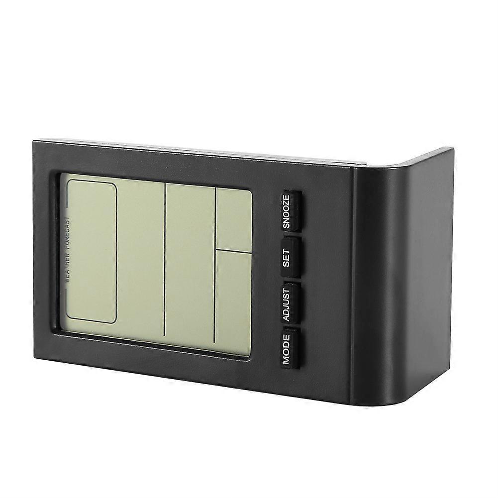 Digital Clock Thermometer Hygrometer Alarm Calendar Timer with Large LCD Display